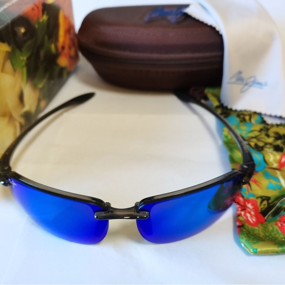 Maui Jim Other - ✅New Maui Jim Ho’okipa Sport 407 Sunglasses Blue Hawaii